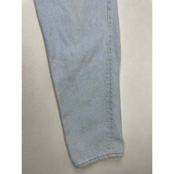 VINTAGE Levi's 550 Denim Jeans Men 33 X 31 Light Blue Tag Size 36 x 32 USA 90s - Picture 2 of 12
